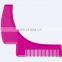 new customized coloring plastic beard styling template comb