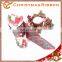 Metallic Shimmer Edge Xmas Ribon For Wall Hangings