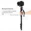 Mobile Phone Action Camera Access PULUZ Four-Section Telescoping Aluminum-magnesium Alloy Self-Standing Monopod Tripod