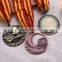 Custom printed commemorative zinc alloy medal for jiu jitsu