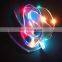 for gym shoes and sneaker multi-color shoes laces light flash RGB LED shoelaces