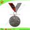 round metal shopping trolley coin key chain