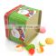 2017 sweet square christmas gift meatl tin can packaging manufacturer