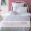 wholesale best selling products 100%soft cotton White Hotel Duvet cover/ bedding set /bed sheet