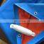 heavy duty:170g width:4m blue/orange color PE tarpaulin rolls /good quality for truck cover tarps