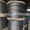 PP/PE/PVC coated 0.5mm 6mm 20mm 25mm 1x19 7x7 7x19 AISI304 316 316L Stainless Steel Wire Rope/Cable