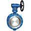 Double Eccentric Butterfly Valve  Ptfe Lined Butterfly Valve   Double Flange Butterfly Valve   Water Butterfly Valve