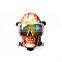 HQP-SY07 HongQiang Colorful Skull Silicone Mask Hookah Water Mask Silicone Mask Glass Pipe