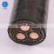 12/22kv 3 core 150 sqmm copper power cable screened with copper tape