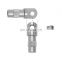Stainless steel round  crossbar holder and connector for pipe railing/Rotatable