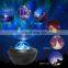 Led Starry sky Night Laser Light projector Indoor Room Decorative bluetooth mode usb charging Christmas gift for kids