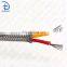 K type ss braided thermocouple compensating wire