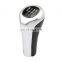 1PCS Gear Shift Knob For BMW 1 3 5 6 Series E46 E53 E60 E61 E63 E65 E81 E82 E83 E87 E90 E91 E92 X1 X3 X5 M Chromed Carbon Fibre