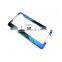 Guangzhou Baked Blue Surface Stainless Steel Car Slim Design With Bolts Washer Caps Licence Plate Frame