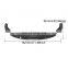 Modify Luxury Dry Carbon Fiber Car Bumper G14 G15 G16 Front Spoiler Lip for BMW 8 Series M-Sport 2D 4D 2019-2021