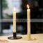 Top 1 Modern Nordic Decorative Candlestick stand Black White Metal Taper Candle Holder For Home Decoration