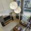 TonghuaV New Acrylic Material Moon Model LED Light Hotel Coffee Library Decorative Modern Lighting Pendant Lamp