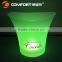cheap battery operated lighted plastic wine bucket for party