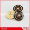 fashion round star enamel metal badge brooch pin for men