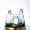 Wholesale Nordic Terrarium Vase Crystal Glass Small Hand Blown Unique Shaped En Verre