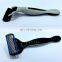 Hot sale classic shaver Jilimi brand swedish stainless steel 6 blade men's shaver replaceable blade