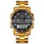 Luxury Brand Skmei 1898 Men Quartz Watches Analog Waterproof Stainless Steel Reloj Watch