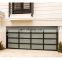 Low Price Residential Automatic Black Aluminum Glass Sectional Garage Doors