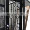 Wholesale mexican & india iron doors with double glass