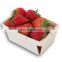 Hot sale custom unfinished cheap disposable wooden box for fruit