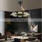 New Design Luxury Decoration Acrylic Dining Room Living Room LED Indoor Modern Pendant Light