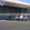 China wide span modular cheap light steel structure prefab aircraft airplane hangar