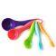 Wholesale 5 Pieces Reusable & Washable Plastic Colorful Measuring Spoon