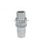 High pressure poppet type 1/2 inch BSP NPT thread ISO 7241-A  ANV hydraulic quick coupling for tractor