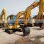 Komatsu PC55 Дешевый подержанный мини гусеничный экскаватор в продаже