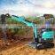 Hengwang HW17 In Stock Max Digging Depth 1.8M New Hydraulic Crawler Mini Excavator Price
