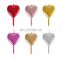 Wholesale Love Heart Candle Birthday Cake Topper Decoration Candle for Valentine's Day Party Celebration Cake Topper