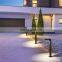 Outdoor Garden Pathway Pole Bollard Light Aluminum Landscape Courtyard Villa Lawn Lamps Park Street Porch Pillar Light
