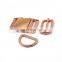 High Quality Metal Accessories D rings Adjustable Slide Quick Release Buckles Swivel Dog Hooks for Dog Collar