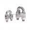 Wholesale 304 Stainless Steel Wire Rope Clamp Rigging Hardware Precision Casting M5 Din 741 Wire Rope Clips