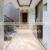 artificial Calacatta Borghini White marble with golden veins stair step stone cut to size faux quartz slabs