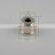 round cylinder metal small save space convenient travel hotel shaving safety razor stand
