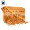 2022 New Arrival Widely Selling Stylish Matching Stitching Genuine Leather Women Sling Bag at Competitive Price