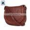 Gold Fitting Zipper Closure Type Fashion Style Genuine Leather Women Sling Bag Exporter