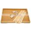 Customized Biodegradable Disposable Eco-Friendly Bamboo Sushi Chopsticks with Full Paper Package