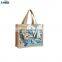 Eco Friendly Luxury Non Woven Large Grocery Waterproof Jute Tote Bag Reusable Shopping Bag