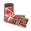 Retort pouch resistance 121Celsius high temperature automatic film roll for sauce packaging small ketchup sachet packaging
