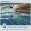 Light steel space frame waterproof swimming pool cover