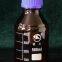 Reagent bottles white brown color with cap stopper