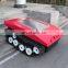 tracked snow vehicle robot platform crawler robot heavy robotic chassis