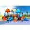Commercial children plastic slide commercial outdoor playground equipment